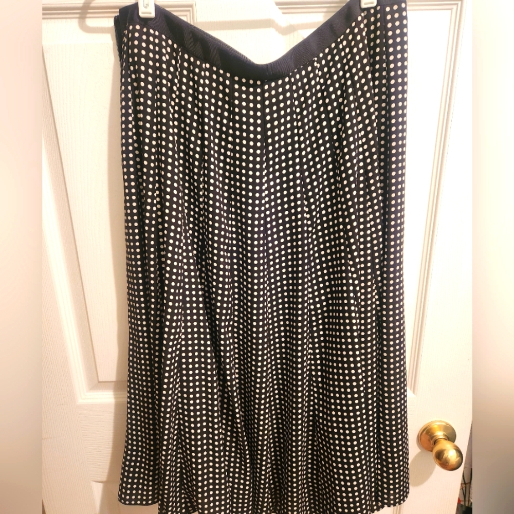 Lagerfeld Full Polka Dot Skirt